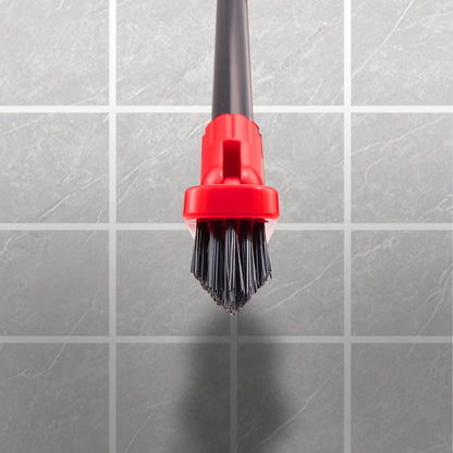 Mitclear V-shape Grout Scrubbing Brush with Long Handle(52IN)